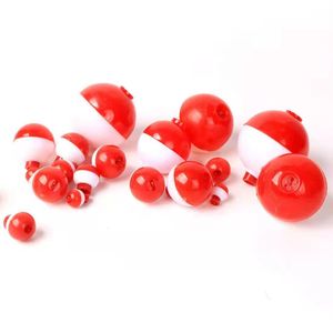 Alpha Fishing Accessories <strong>Red</strong> and White Color Round Fishing Bobber Buoy <strong>Float</strong> Sea Fishing Plastic <strong>Floats</strong> - Product Image 4