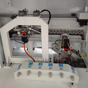 เครื่องพันขอบขอบ45องศาเครื่องขัดขอบไม้รูปตัวเจแบบนิ่มอัตโนมัติจากประเทศจีน - Product Image 5