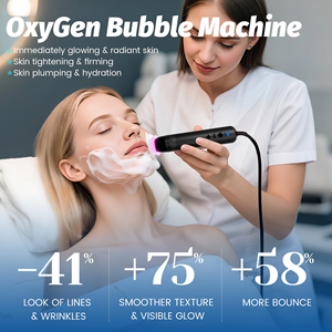 Dispositivo 3-in-1 di Alta Qualità per Trattamenti Viso e Corpo con Ossigeno e Massaggio, Tecnologia a Bolle di CO2, Compatibile con Spina AU, per la Cura della Pelle - Product Image 4