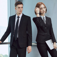 Veste de Costume Professionnelle Unisexe Anti-Plis, Coupe Ajustée, Tenue Formelle d'Affaires, en Fibre de Viscose, Color Block, Vente en Gros