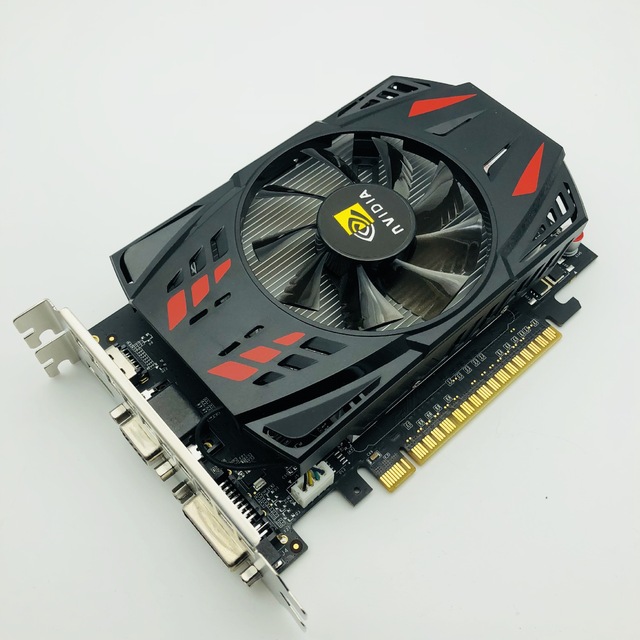GTX1050Ti 4Gb DDR5 Fan-Cooled HD Gaming Graphics Card for Desktop Computer Upgrade Overseas Version Brand New