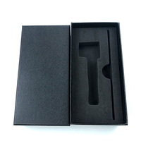 Boîte d'emballage de cosmétiques de logo personnalisé en gros de haute qualité boîte-cadeau de brillant à lèvres de papier d'art avec stratification mate