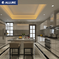 Meubles Allure Focus on Armoire de cuisine intelligente Usine chinoise Armoires de cuisine blanches de luxe australiennes au design moderne et personnalisé