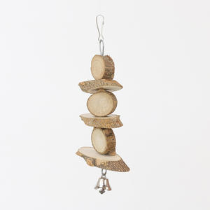 ชุดกรงนกสำหรับนกแก้วของเล่นห่วงสำหรับปีนบันไดชุดกรงนกกิ่งไม้ธรรมชาติ - Product Image 2