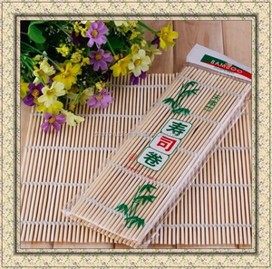Tapis en bambou de haute qualité japonais, écologique, fait à la main, couleur carbone, pour outils à <span class=keywords><strong>sushi</strong></span>, couleur naturelle et couleur verte - Product Image 5
