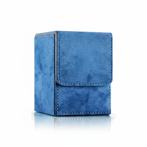 Boîte de rangement pour cartes à collectionner Magnet Magic Gathering Deck Box en cuir PU avec 2 séparateurs, capacité de 100+ cartes individuelles, pour cartes TCG CCG MTG - Product Image 1