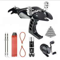 Lanceur de pêche automatique haute précision version laser, ensemble arbalète de chasse, pistolet de pêche à fléchettes avec moulinets BL10s