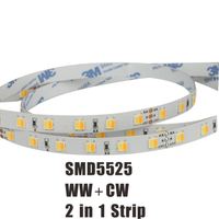 Guirnaldas de Luces LED SMD Flexibles para Exteriores, 5630/2835/5050/3528 RGB+CCT IP68, Conectividad por Voz USB/NFC, Control Remoto, 12V/24V, 80 CRI