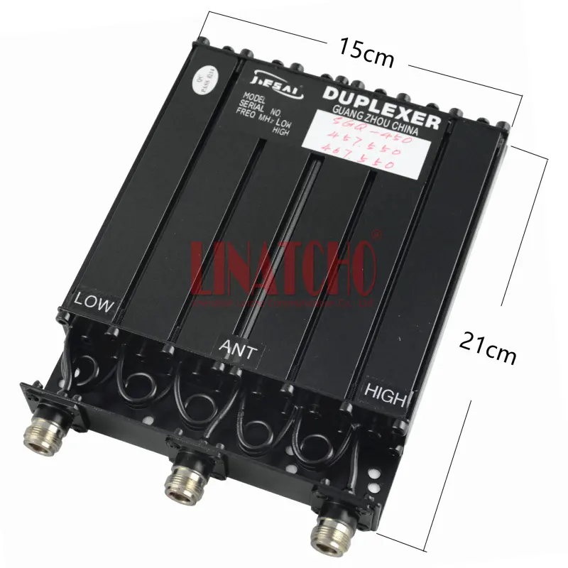 Frequency Can be Customized UHF 400-500MHz Two Way Radio Repeater Diplexer Duplexer 30W