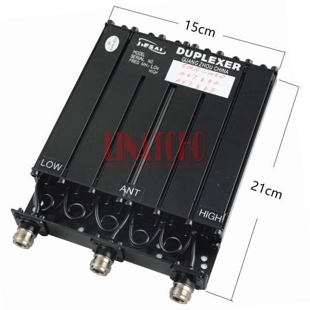 Frequency Can Be Customized UHF 400-500MHz Two Way Radio Repeater Diplexer Duplexer 30W