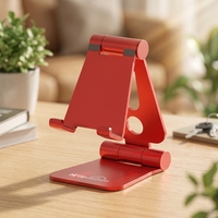 Support de téléphone portable pliable en alliage d'aluminium, support universel de bureau pour tablette