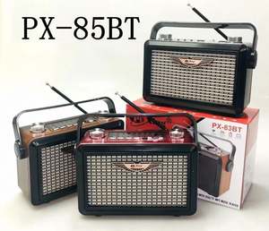 PUXING – <span class=keywords><strong>Radio</strong></span> rétro Portable Am Fm à ondes courtes, <span class=keywords><strong>Radio</strong></span> <span class=keywords><strong>Vintage</strong></span> à piles avec haut-parleur Bt, Sources d'alimentation à 3 voies, PX-85BT - Product Image 6