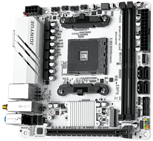 JGINYUE B450I PLUS ARGB scheda madre PC <span class=keywords><strong>DDR4</strong></span> ITX scheda madre supporta 1000 AM4/2000/3000/4000/5000 serie CPU - Product Image 5