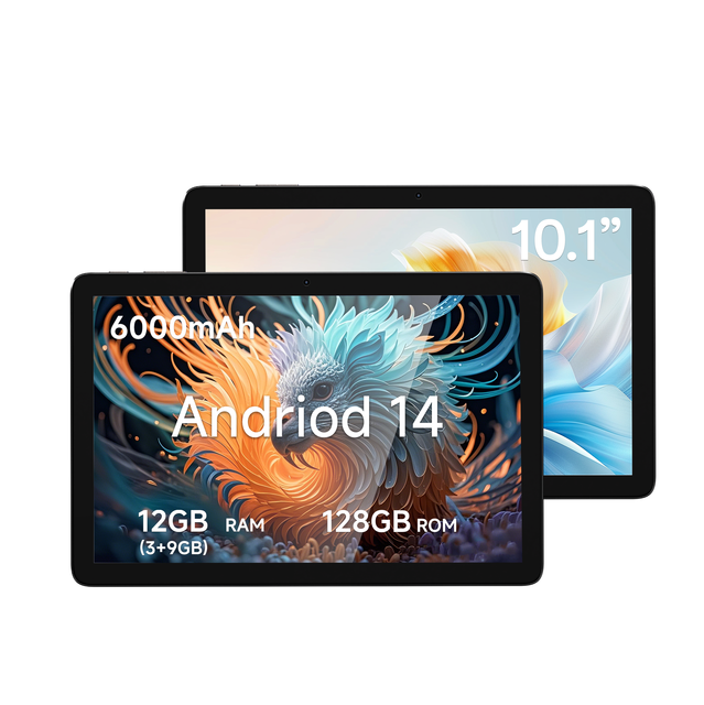 Factory Brand New Wholesale 10.1 Inch 720P Touch Screen Allwinner Business Tablet 12GB RAM 64GB/128GB ROM Android 14 USB 5G