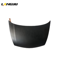Accessoires de pièces de véhicule Langyu capot avant couvercle de moteur en Fiber de carbone pour Honda Civic FD2 capot moteur OEM