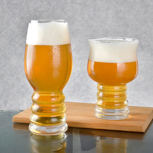 Cristalería de bar al por mayor 460ml borosilicato <span class=keywords><strong>artesanal</strong></span> pinta cerveza vidrio tulipán tapa diseño creativo personalizado hecho a mano sublimación vino rompible - Product Image 2