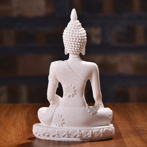 Feng Shui, artesanías de resina, estatua de <span class=keywords><strong>Dios</strong></span> hindú, piedra arenisca, escultura de Buda sentado, estilo Zen, adorno de escritorio de <span class=keywords><strong>Dios</strong></span> indio del sudeste asiático - Product Image 4