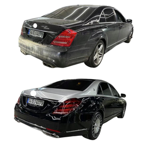 Kit Carrozzeria e Kit di Aggiornamento Paraurti Esterno per <span class=keywords><strong>Mercedes</strong></span>-<span class=keywords><strong>Benz</strong></span> <span class=keywords><strong>Classe</strong></span> <span class=keywords><strong>S</strong></span> da W221 a W222 - Plastica+ABS, Montaggio a Bulloni - Product Image 6