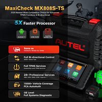 Escáner AUTEL MX808S-TS, Herramienta de Diagnóstico para Automóviles con Programación TPMS, MaxiCheck, Más de 3000 Pruebas Activas, 28 Servicios