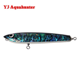 เหยื่อตกปลาไม้รูปเปลือกหอยอะบาโลน Yj Aquahunter ขนาด 20 ซม. น้ำหนัก 75 กรัม สำหรับตกปลาทูน่าในทะเล - Product Image 1