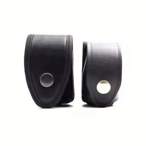 Étui de ceinture en cuir véritable à rangée unique pour portefeuille, avec attache pivotante de 10 mm pour extraction rapide, et accessoire de ceinture en plastique pour revolver - Product Image 3
