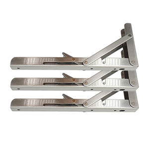 ชั้นวางของสแตนเลสพับได้แบบปรับได้, ฉากยึดปรับได้ - Product Image 3