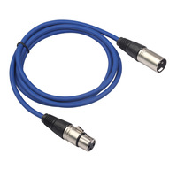 * VENTE * Câble XLR vers XLR Microphone Audio Lead Mâle Femelle Équilibré Pro DMX