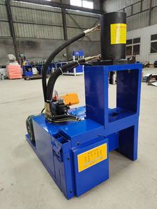 Prensa hidráulica para la fabricación de vallas de acero inoxidable con puntas prensadas antiescalada, barreras antirrobo para los ladrones - Product Image 4