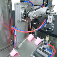 Machine automatique de remplissage et de scellage de capsules de café, haute productivité, machine d'emballage de capsules en plastique et en verre