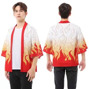 เสื้อยืดคอสเพลย์เครื่องแต่งกายคอสเพลย์อนิเมะญี่ปุ่นปีศาจชุดคอสเพลย์อนิเมะ <span class=keywords><strong>tanjirou</strong></span> zenitsu kamado giyu - Product Image 4