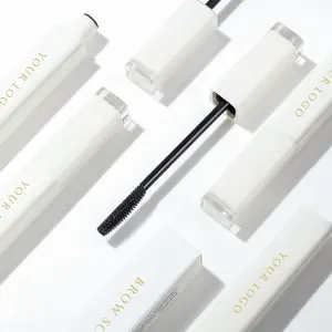 Wholesale Makeup Eyebrow Tinted Setting Brow Gel Clear Vegan Wax Eye Brow Wax Gel Lifting Mascara Private Label Eyebrow Gel