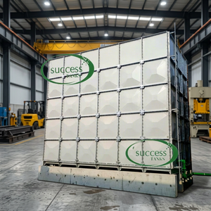 Offre Spéciale : Réservoir de Stockage d'Eau Potable en Fibre de Verre (GRP/FRP/SMC) Certifié WRAS, <span class=keywords><strong>1000L</strong></span>, Connexion Boulonnée, Garantie 3 Ans - Product Image 1