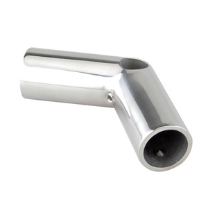Raccord de tuyauterie en acier inoxydable 316 de 22 mm, coude 110, état neuf, quincaillerie marine pour yacht et accessoires marins - Product Image 1