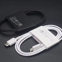 Kabel Pengisian Cepat USB-C Tipe-C Foil Tembaga Murni 25W/45W 3A/5A untuk Ponsel, Grosir Pabrik PD Fast Charging S21-S25