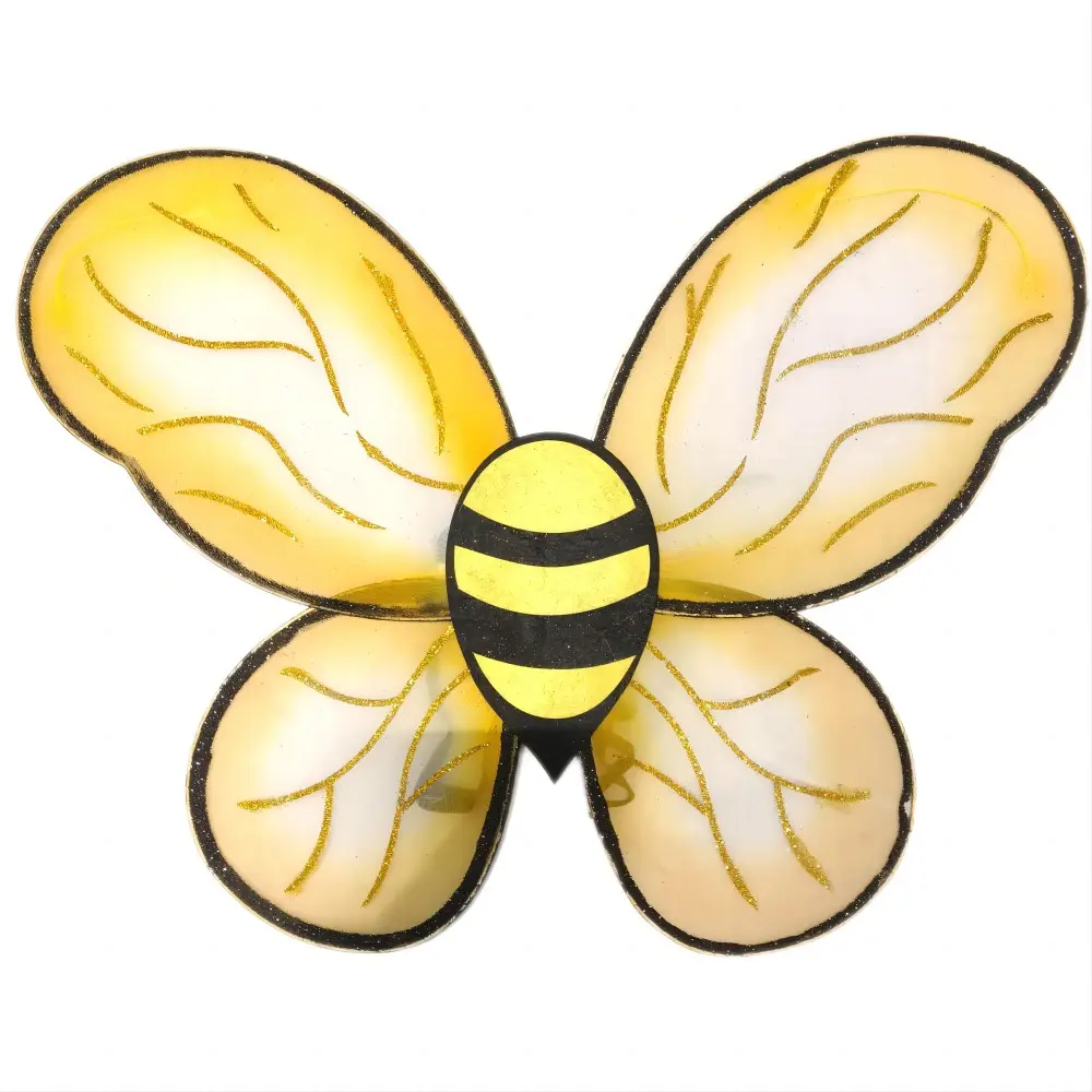 Bumble Bee Style Fee Nylon Bee Wings Party Cosplay verkleiden sich für Karneval