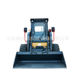 Minicargadora Sheng Xiangshun con Ruedas, para Construcción, Ingeniería y Agricultura, Máquina Multiusos Grande con Capacidad de 1500 kg - Product Image 2