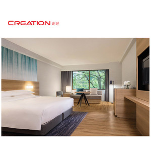 CREATION-Muebles de hotel de lujo, camas <span class=keywords><strong>gigantes</strong></span> con mesita de noche doble y controles inteligentes integrados - Product Image 1