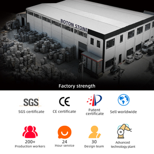 Boton đá giá rẻ nhất Trung Quốc Quảng Tây bằng đá cẩm thạch trắng lớn đá tự nhiên bằng đá cẩm thạch trắng sàn gạch - Product Image 6