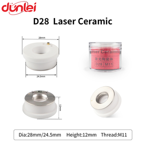 Anello in Ceramica D28 M11 H12 per <span class=keywords><strong>Laser</strong></span> <span class=keywords><strong>a</strong></span> Fibra per Teste di <span class=keywords><strong>Taglio</strong></span> Precitec WSX Bodor HSG Raytools BM06K BS06K - Product Image 4
