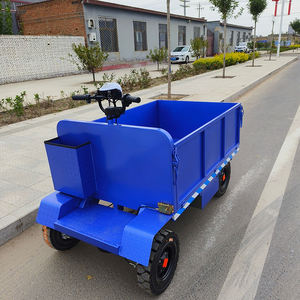 सुविधाजनक मल्टी-फंक्शनल थ्री-व्हील आयरन इलेक्ट्रिक फ्लैटबेड ट्रक लीड एसिड हैंडलिंग ऑर्चर्ड ट्रांसपोर्टर ट्रॉली - Product Image 5