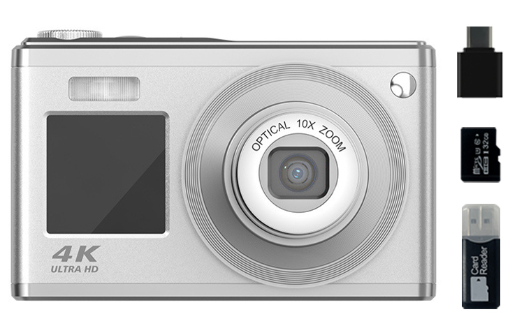 Argent + carte de 32GB TF