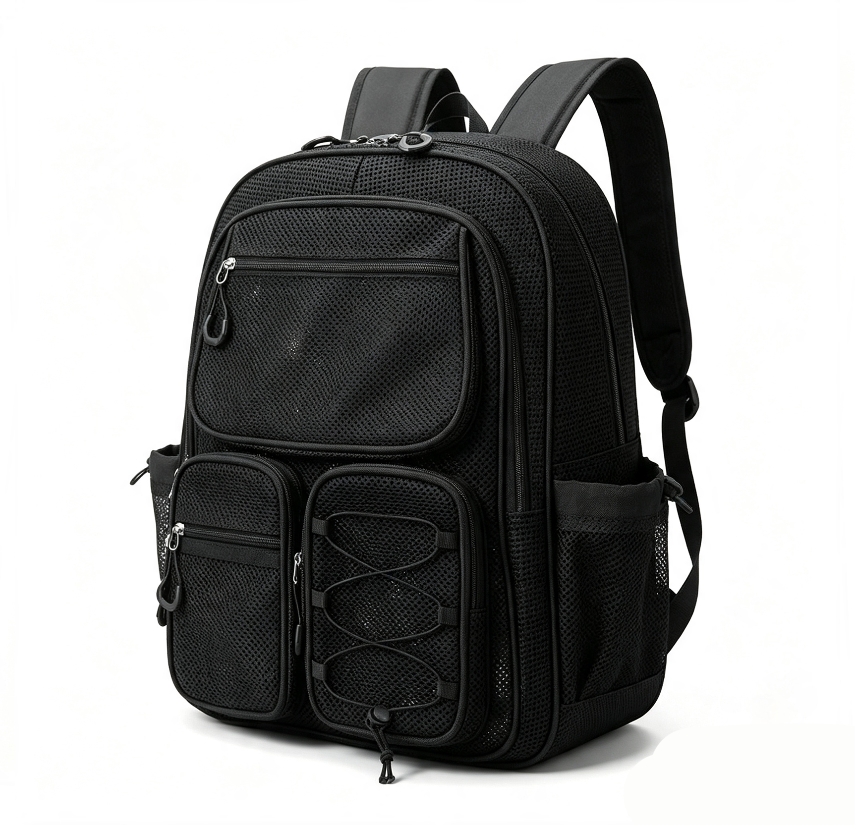 Solid Large Capacity Backpack