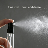 Flacon d'échantillon de parfum miniature en verre avec logo personnalisé, 1 ml, 2 ml, flacon vaporisateur avec carte en papier, emballage à étiquette privée
