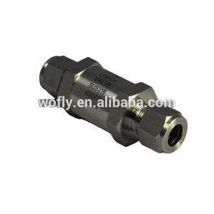 Valve à <span class=keywords><strong>clapet</strong></span> <span class=keywords><strong>anti</strong></span>-<span class=keywords><strong>retour</strong></span> en acier inoxydable à haute température <span class=keywords><strong>pour</strong></span> gazoduc - Product Image 3