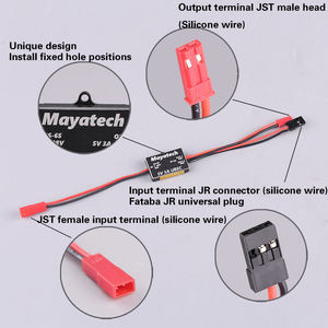 Mayatech 5V/12V Step Power Supply 7-28V 5V/13-28V 12V Buck Module UBEC-3A for FPV UAV RC Model Voltage Regulation RC Parts Accs - Product Image 5
