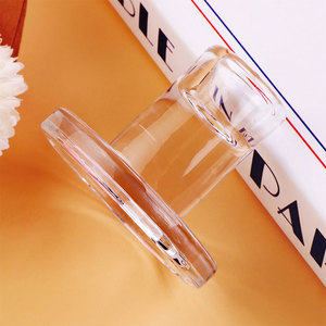 Clear Wedding Christmas Cylinder Glass Candlestick <strong>Holder</strong> Centerpiece <strong>Windproof</strong> Glass Tube Taper <strong>Candle</strong> <strong>Holder</strong> - Product Image 4
