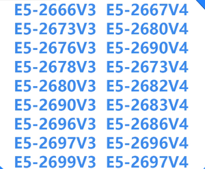 XEON 2666 2673 2676 2680 2690 2696 2686 2699 2667 2682 2697 2678 V3 V4 ซีพียูเซิร์ฟเวอร์ 10 คอร์ 2.4GHz มือสองและใหม่ - Product Image 6