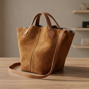 Sac à main en cuir véritable pour femme BS INTERNATIONAL, mode, imperméable, bandoulière, léger, grande capacité, vente en gros - Product Image 4
