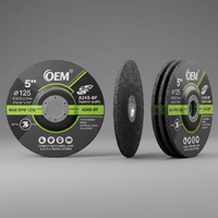 Disque de ponçage à lamelles de 125 mm pour le polissage des métaux, abrasif haute performance