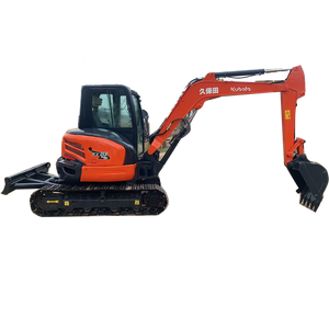 รถขุด Kubota155 มือสอง นำเข้าจากญี่ปุ่น ได้รับการรับรองมาตรฐาน CE EMC น้ำหนัก 6 ตัน รุ่น Kubota Kx165 155 161 Kubota 55 มินิ พร้อมเครื่องยนต์ Kubota - Product Image 1